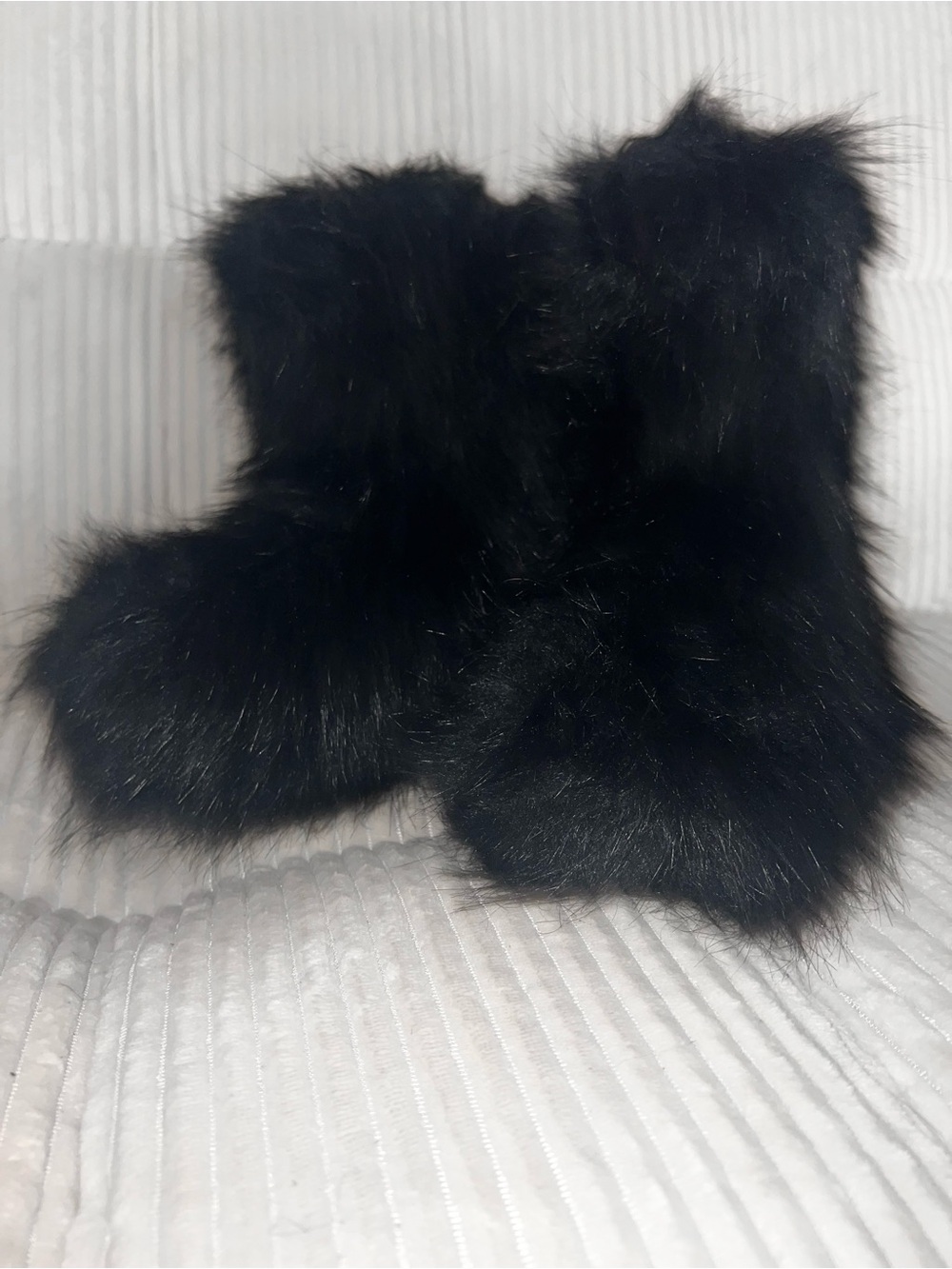 furry boots